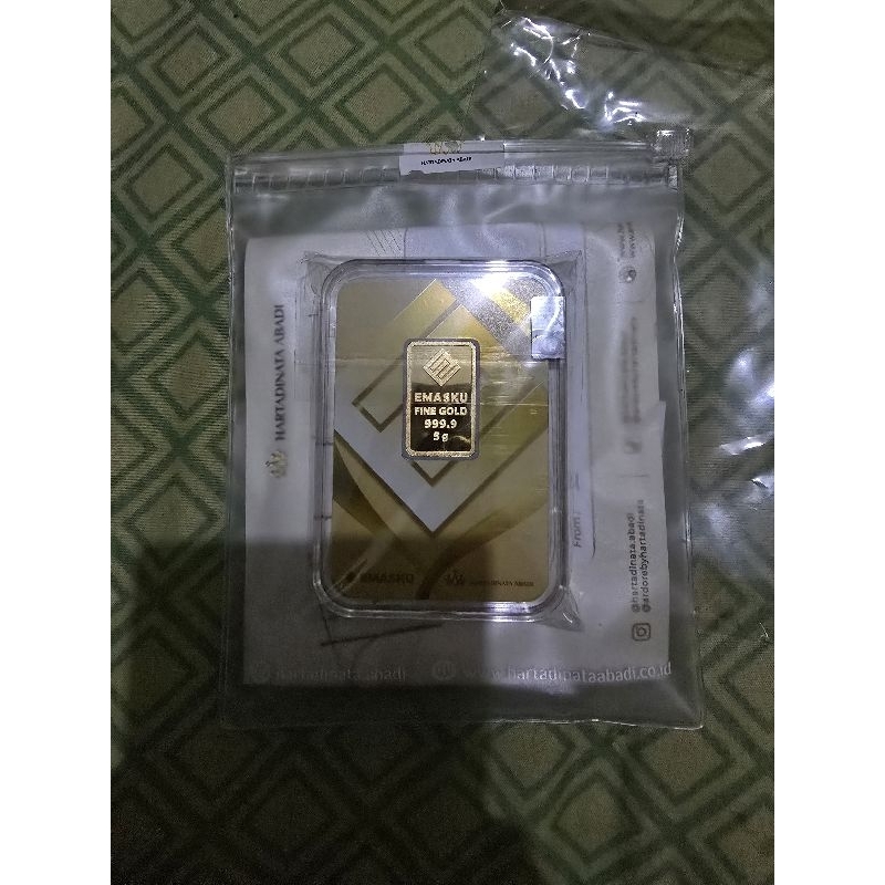 Logam Mulia Emasku Hartadinata 5gr 5gram