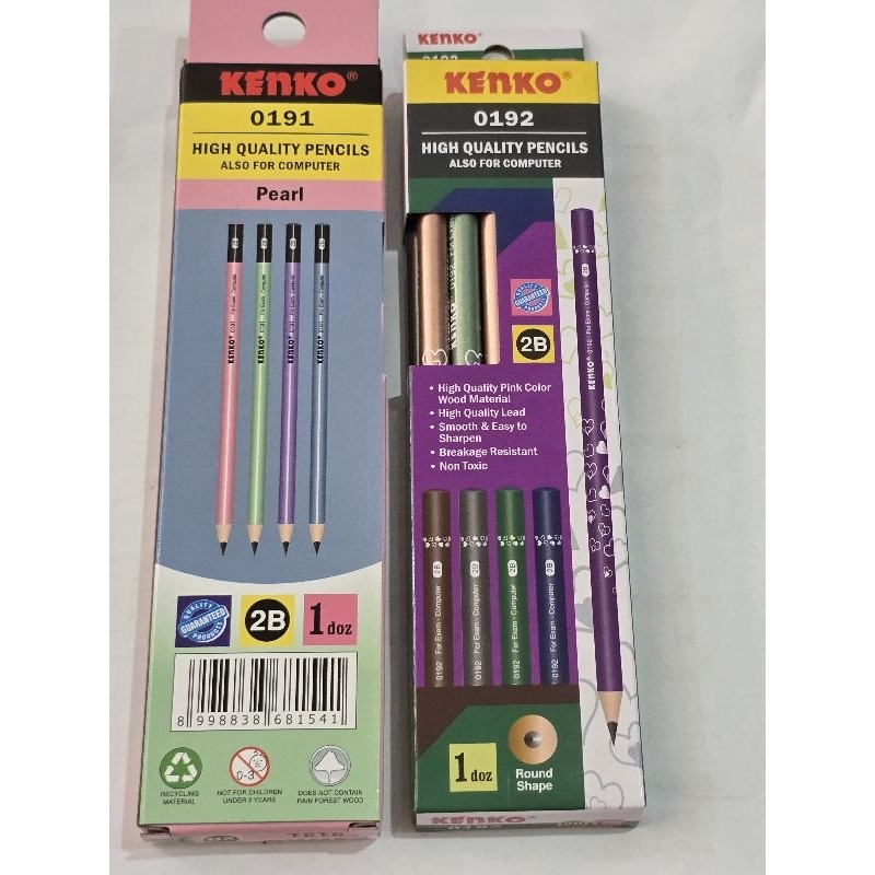 

PENSIL 2B KENKO 0191 BELUM DI RAUT PENSIL 2B KENKO 0192 SUDAH DIRAUT HARGA PER LUSIN GROSIR