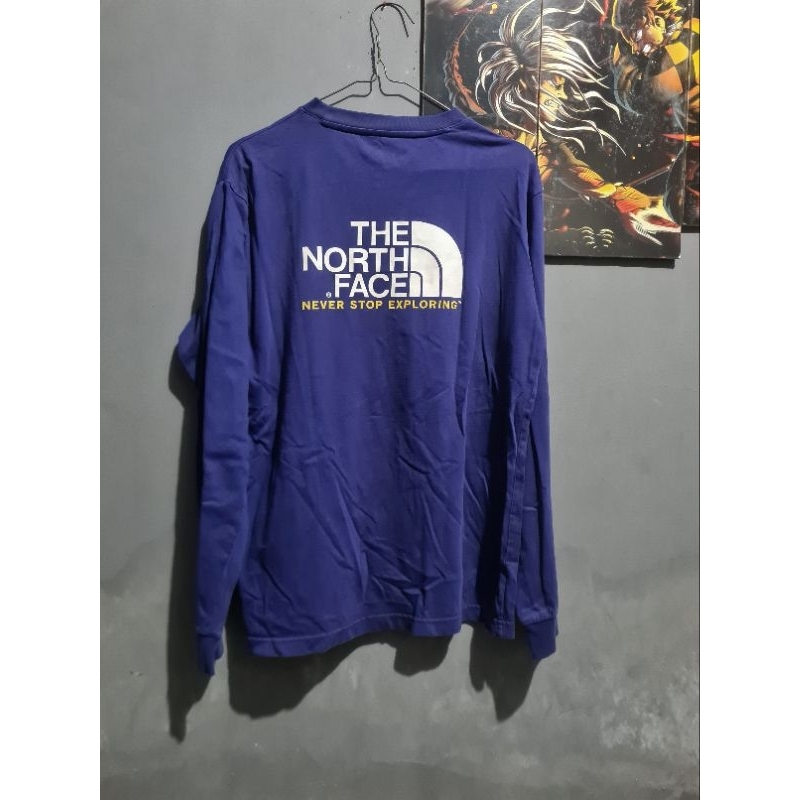 kaos the north face second,kaos the north face preloved