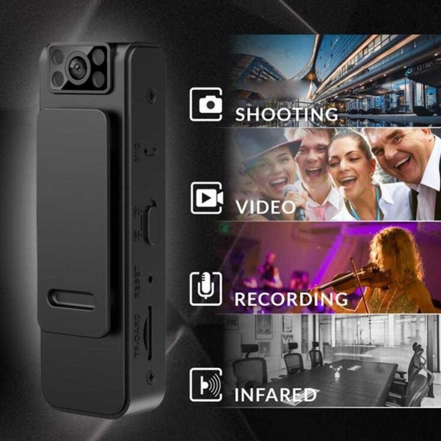 CCTV MINI POCKET - Camera Mini Hd 1080P Kamera Digital Pocket Camera Cctv Mini Tersembunyi Tanpa Kab