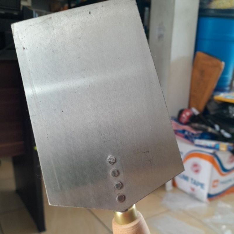 Cetok / Sendok Semen GALUR ASLI Kotak Ori 15cm Paku 4
