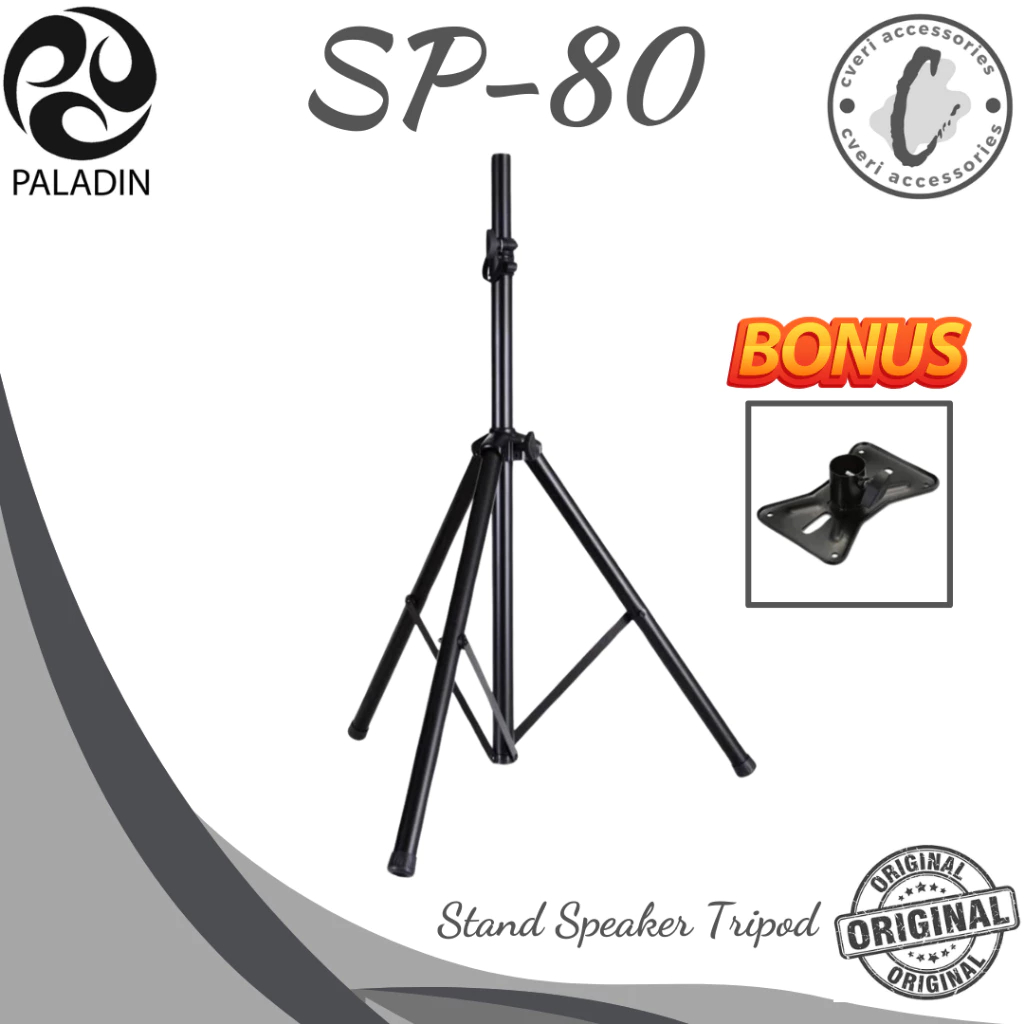 Stand Speaker Paladin SP80 SP-80 Stand Speaker Tripod Original