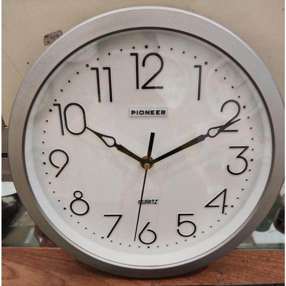 jam dinding pioneer / jam dinding abu / jam dinding mini / jam dinding makassar