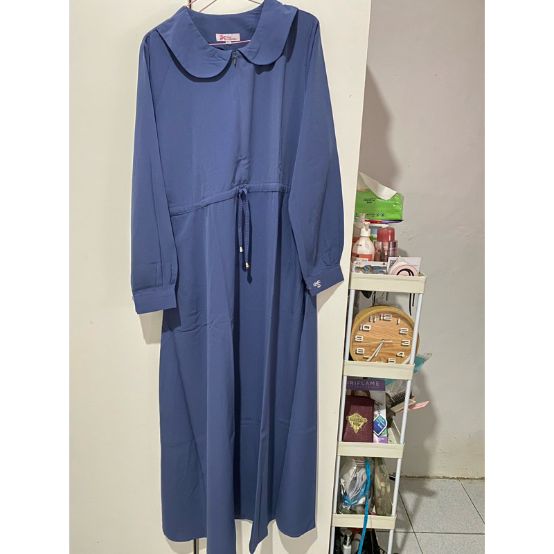 preloved Anna dress denim by Hijab Syandana