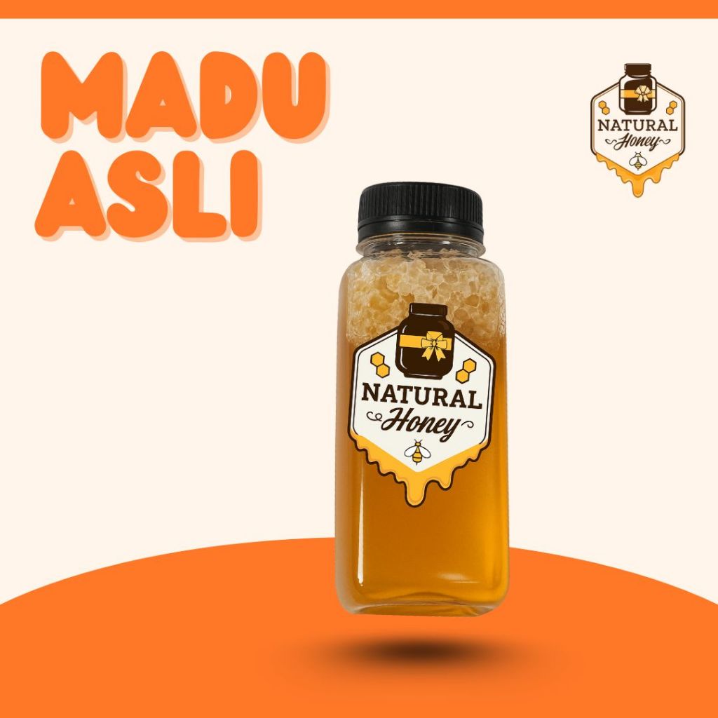 

Madu Asli Murni 100% Tanpa Campuran Madu 250ML