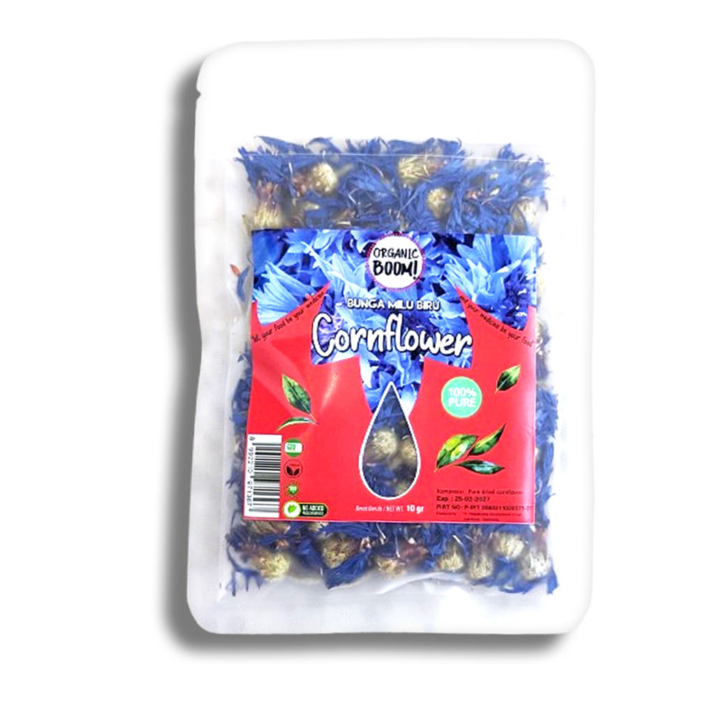

Organic Boom! - Cornflower Dried 25g Bunga Milu Biru