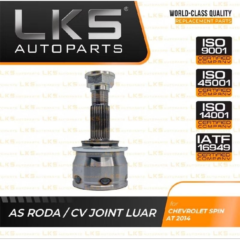 FI-925 Cv Joint As Roda Luar Chevrolet Spin 2014 A/T LKS