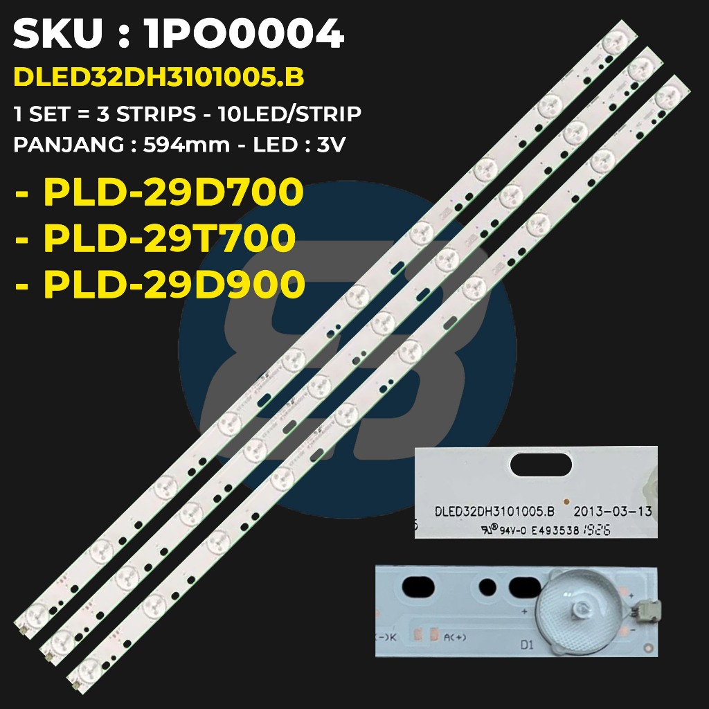 Backlight TV POLYTRON 29 Inch PLD-29D700 PLD-29D900 PLD-29T700 10K