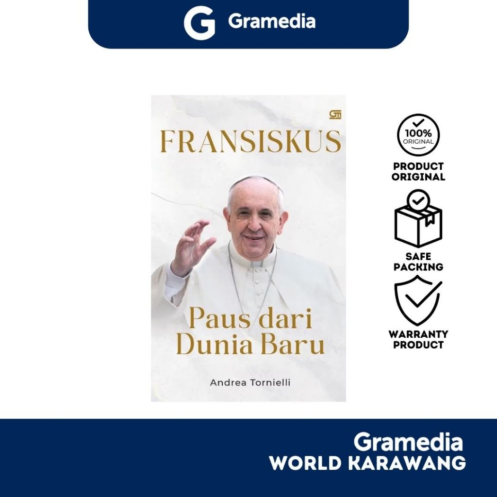 Gramedia Karawang - Fransiskus, Paus dari Dunia Baru (2024)