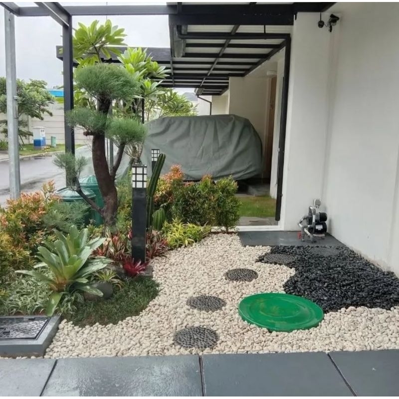 taman kering batu koral