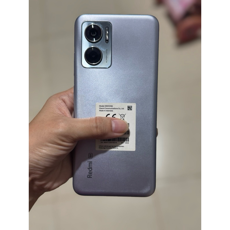 INSTANT REDMI 10 5G RAM 6GB+2GB ROM 128GB SECOND MULUS GARANSI RESMI