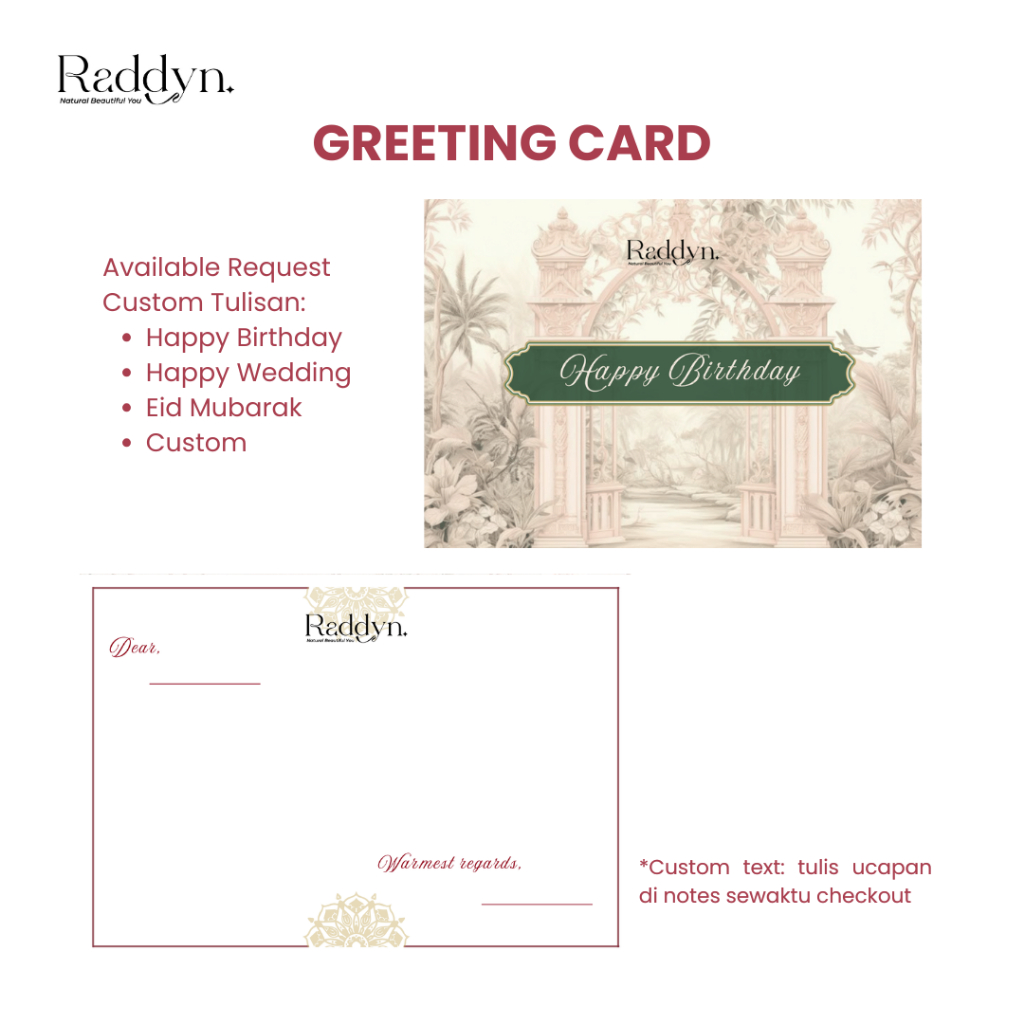 Greeting Card Custom - Raddyn