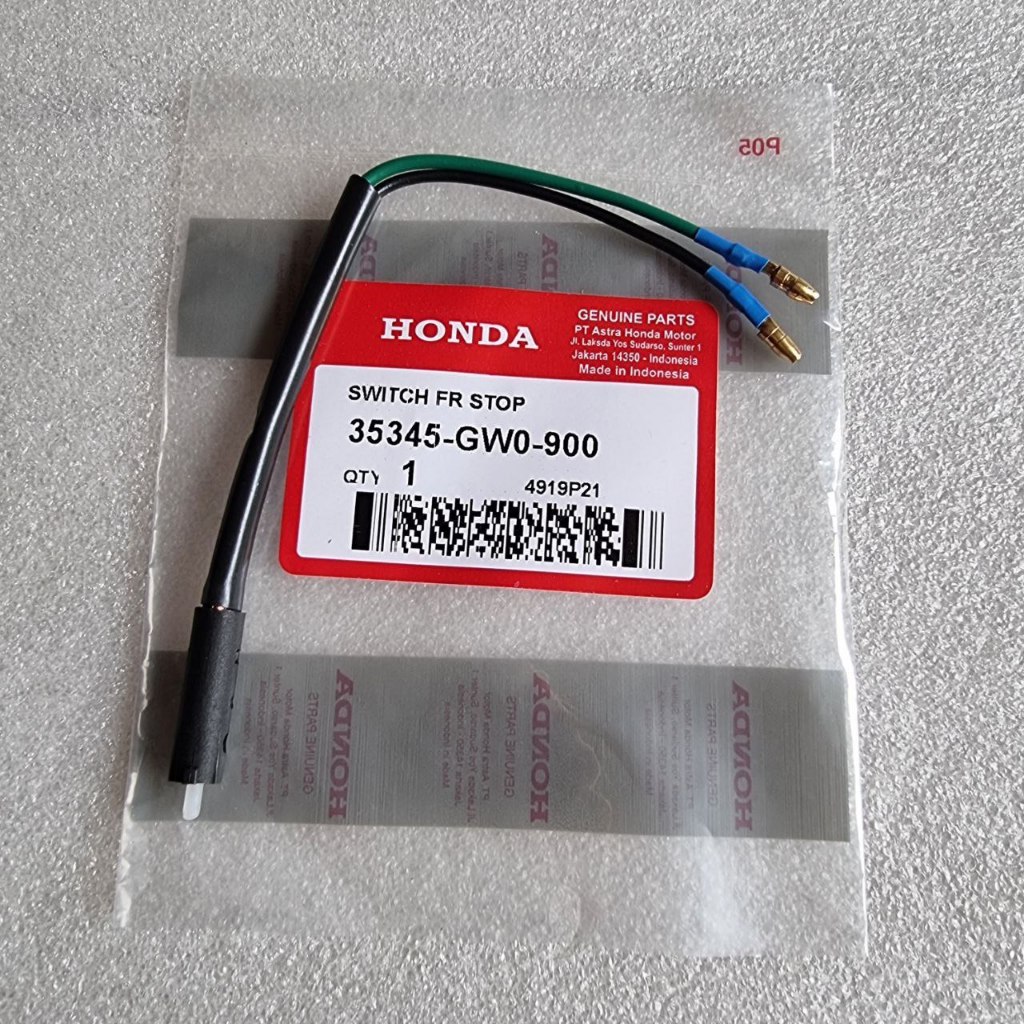 Switch Rem Kiri Belakang GW0 Beat Fi, Scoopy Fi, Spacy Fi, Vario 110 Fi, Vario 125 150 Original Hond