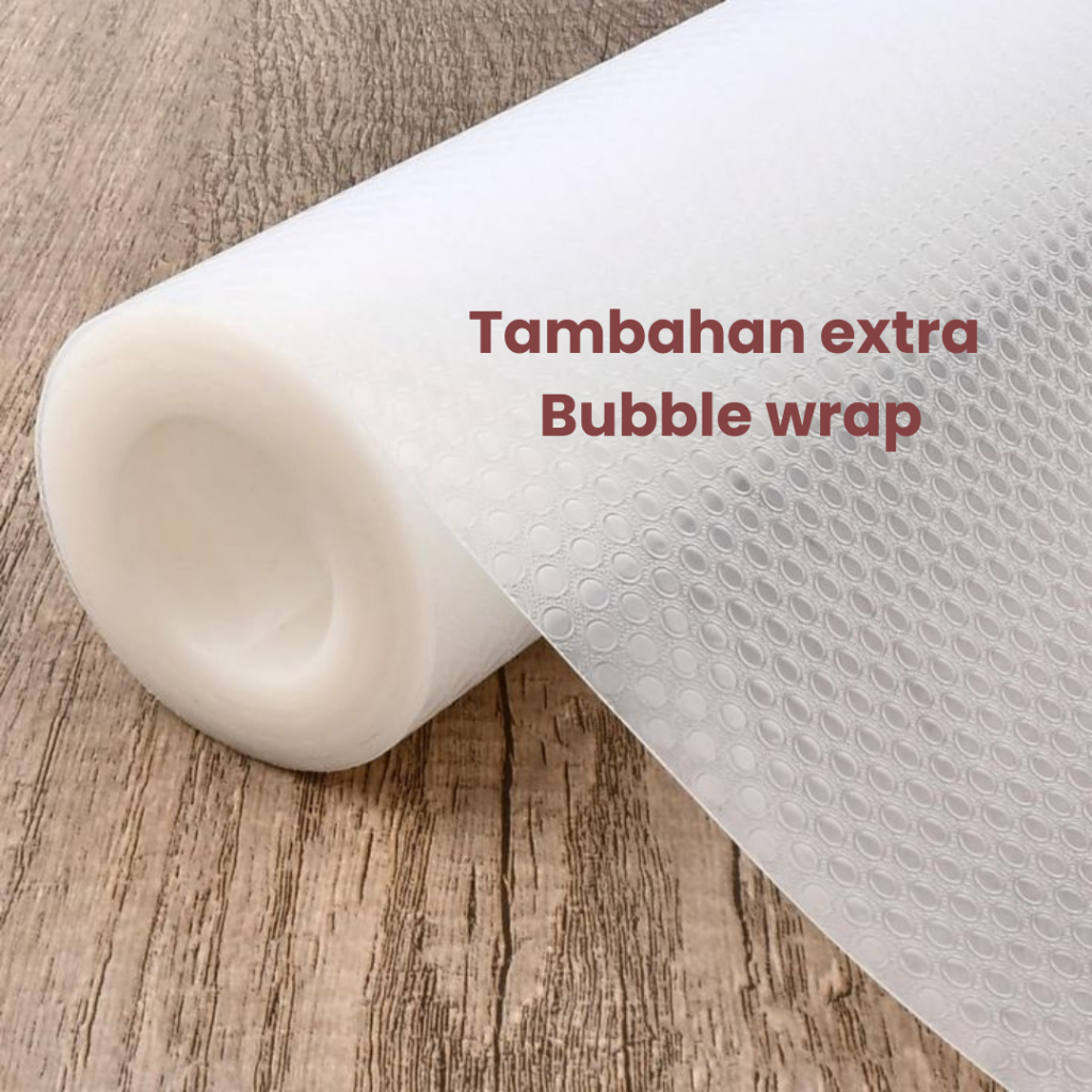

EXTRA BUBBLE WRAP UNTUK PACKING