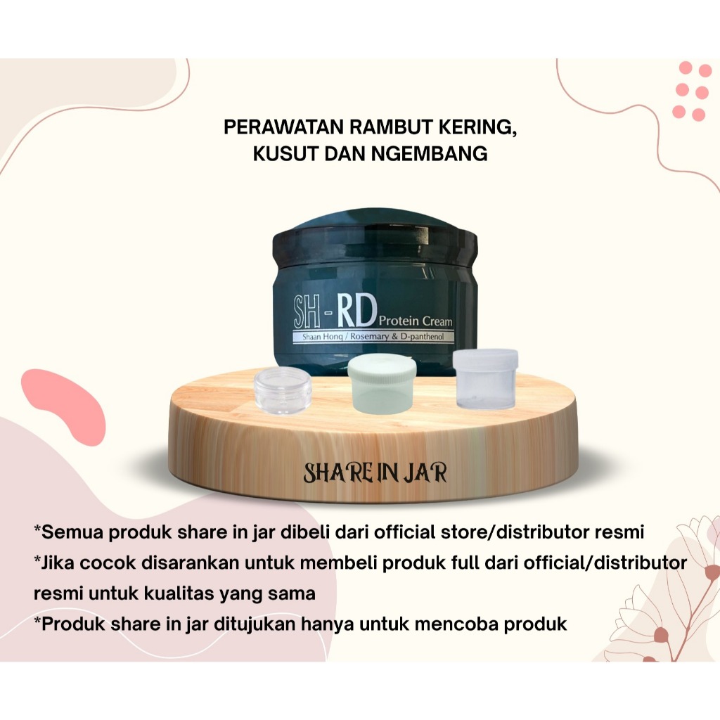 SHARE IN JAR SHRD Protein Cream Vitamin Rambut