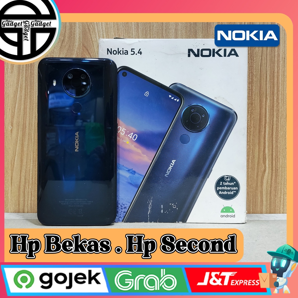 Nokia 5.4 Ram 6GB Rom 64GB Second Original Resmi Indonesia