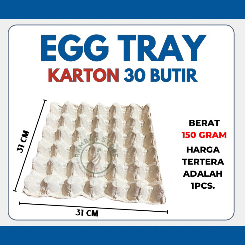 

egg try / tempat telur kardus 14 lembar