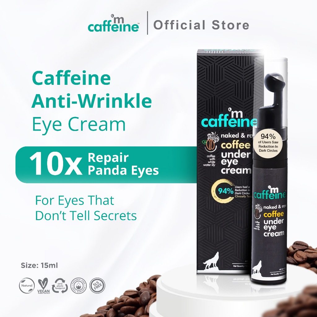 Mcaffeine caffeine eye serum anti wrinkle eye cream Repair mata panda eye Eye Serlm untuk Mata Hitam