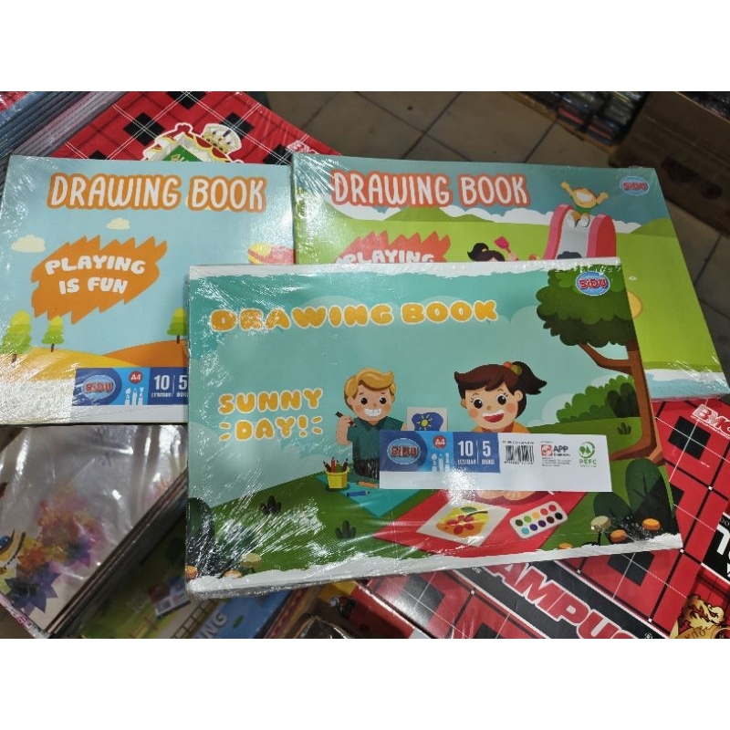 

SINAR DUNIA Buku Gambar SIDU A4 5Buku isi 10 Lembar / Buku GambarSinar Dunia
