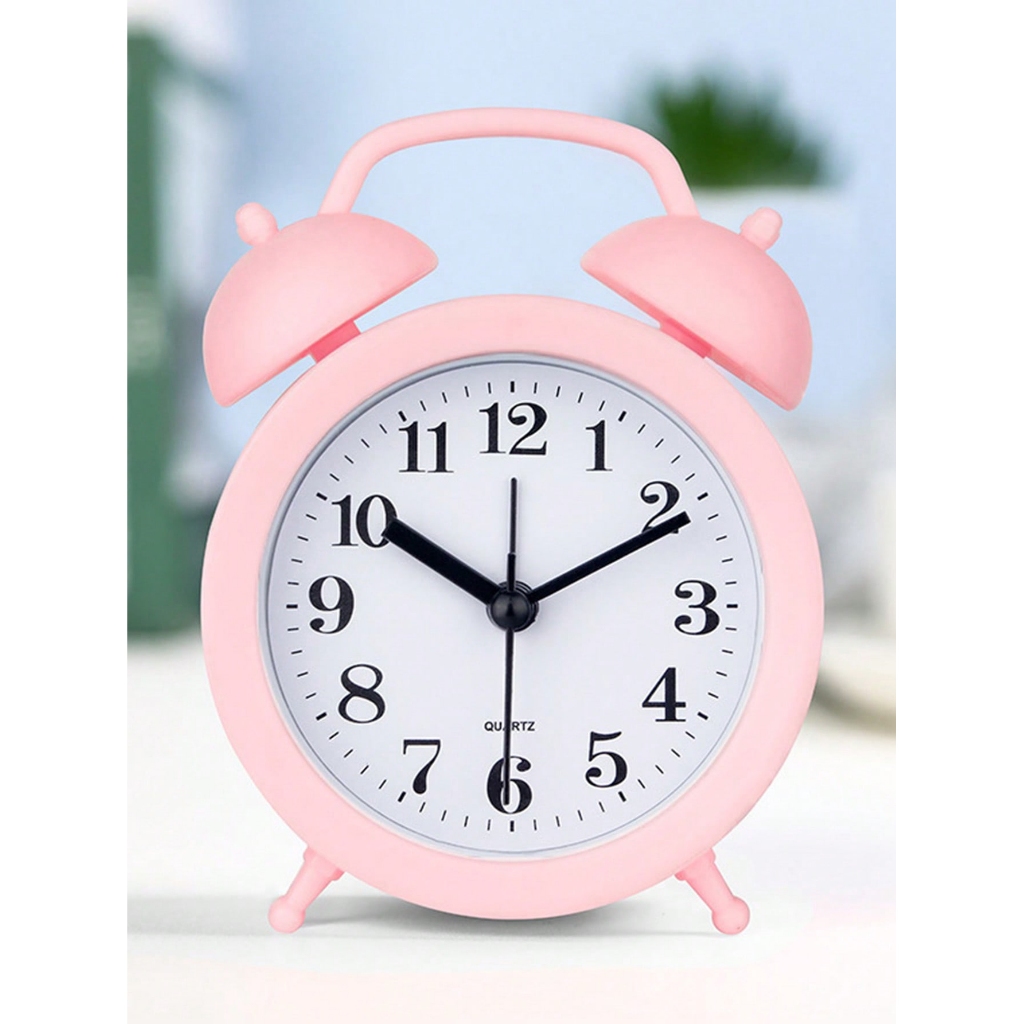 Jam Beker Dering Beker Alarm Clock Pink / Jam Weker Meja / Jam Weker Meja Belajar Alarm Aesthetic