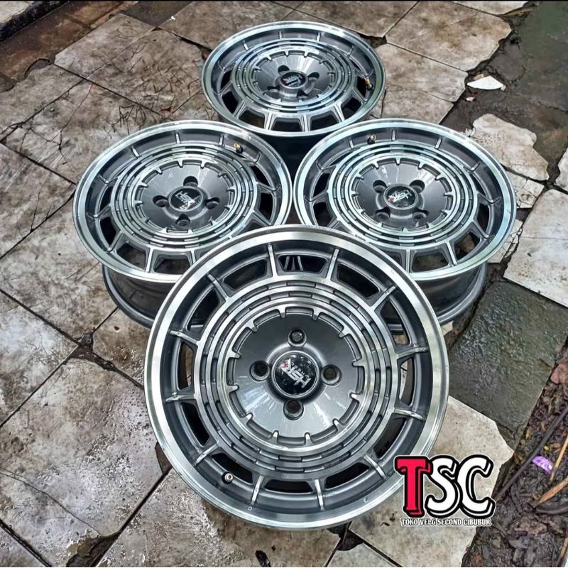 Velg Second Classic Retro HSR RTR Ring 15 Baud 4x100/114.3
