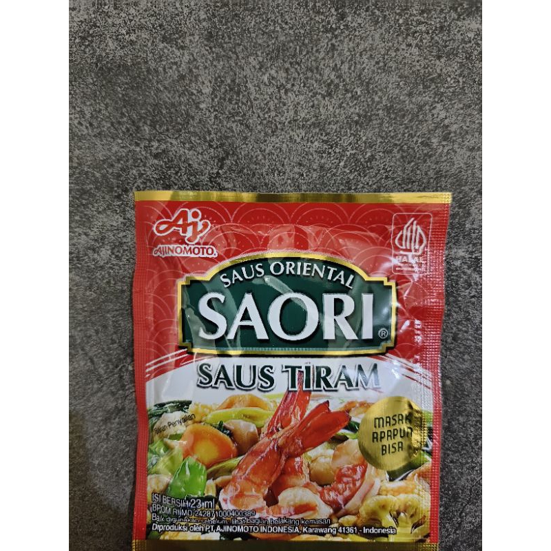 

Saus Tiram Saori Kemasan 1 Sachet