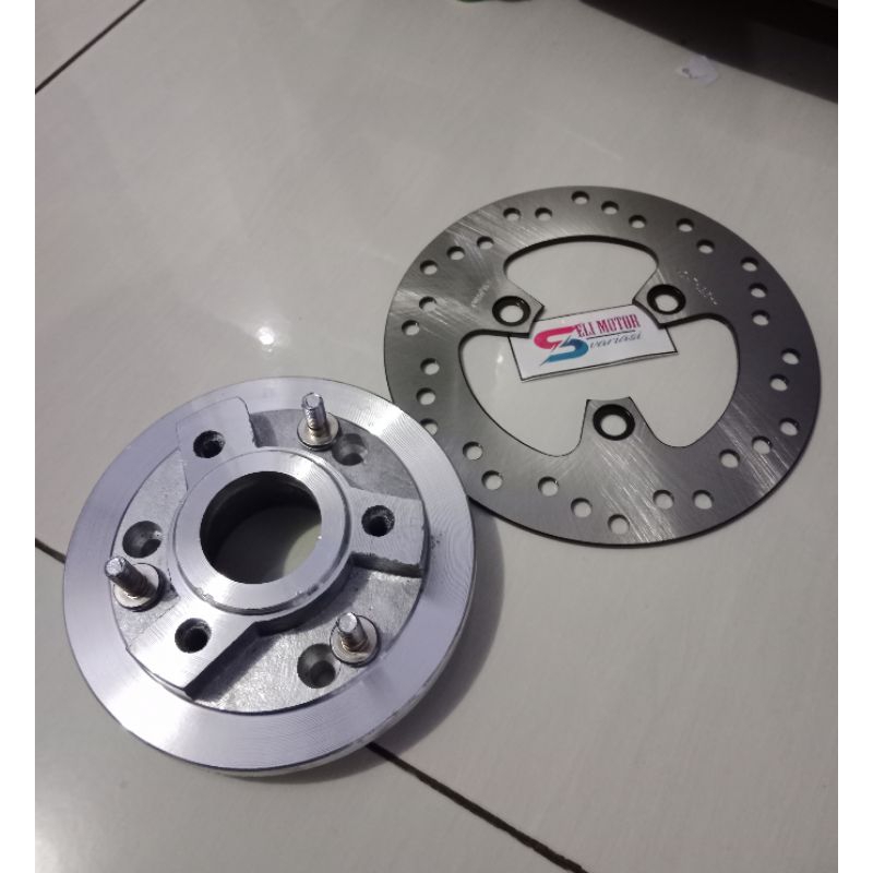 Plendes Adaptor Cakram Belakang Tromol Besar set Cakram Satria FU 150 PNP Jupiter MX Ninja Supra 125