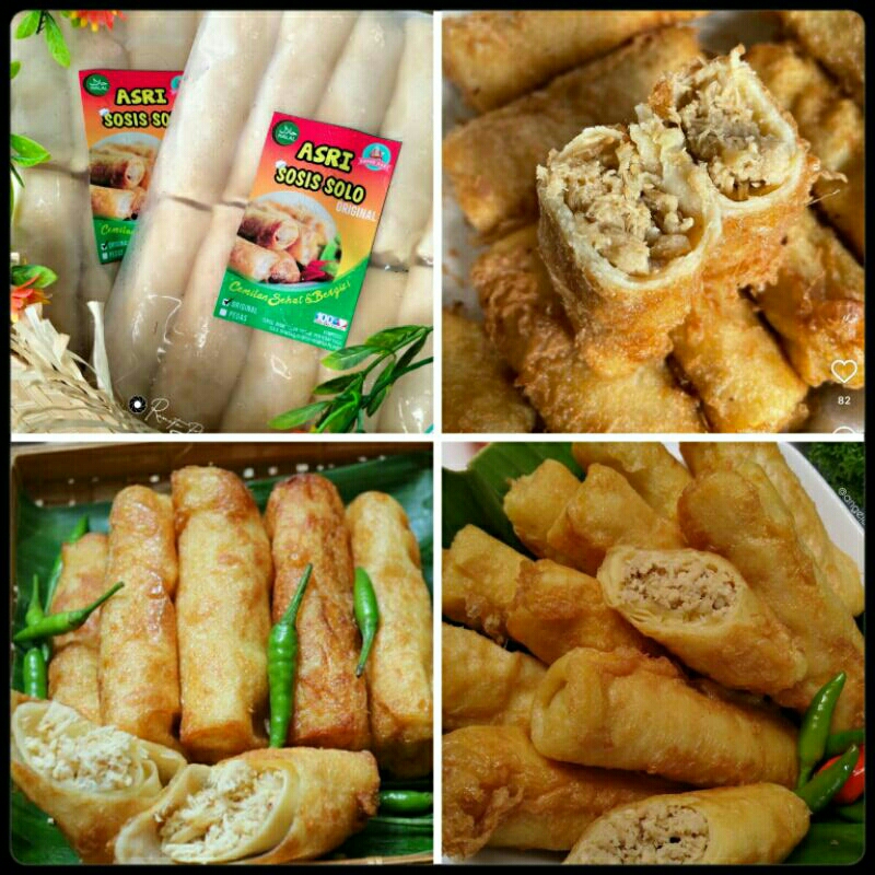 

Sosis Solo isi 10 / Sosis solo ayam suwir original