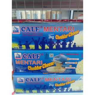 

Keju Calf Mentari 2kg Balok isi 4PC