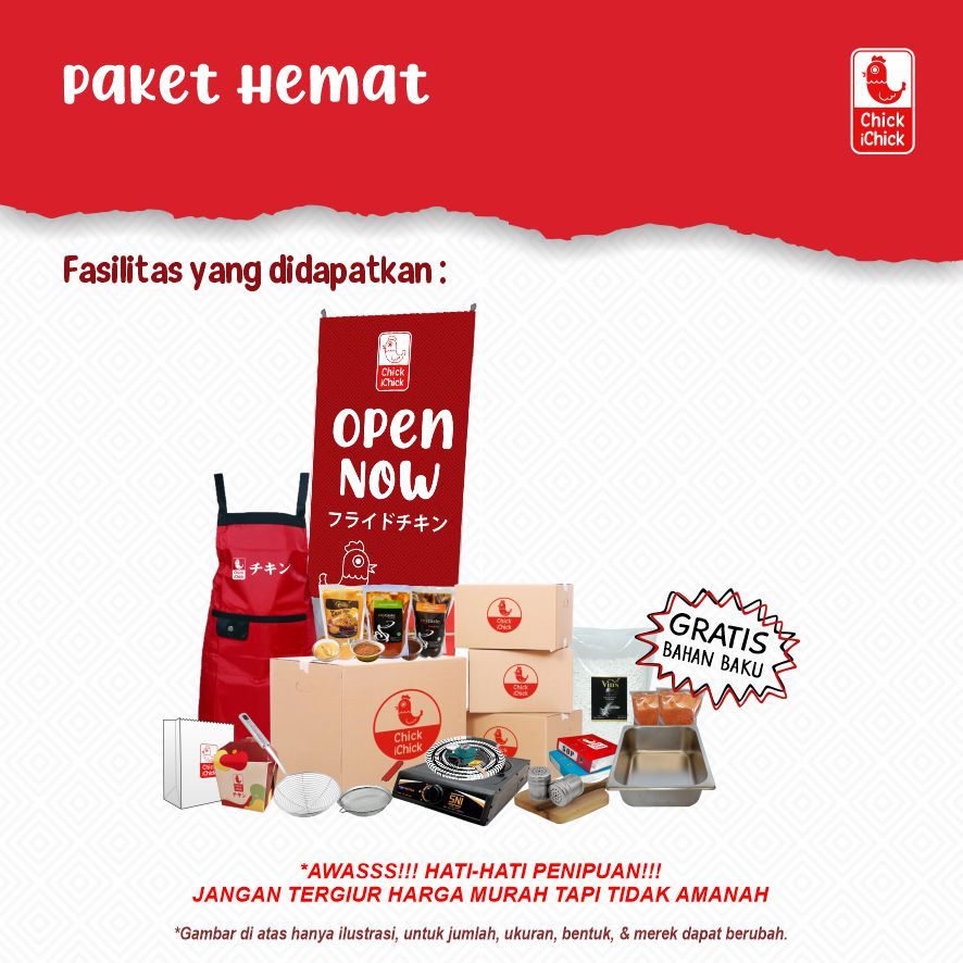

Paket Usaha Makanan Ayam Shihlin Kekinian - Paket Hemat