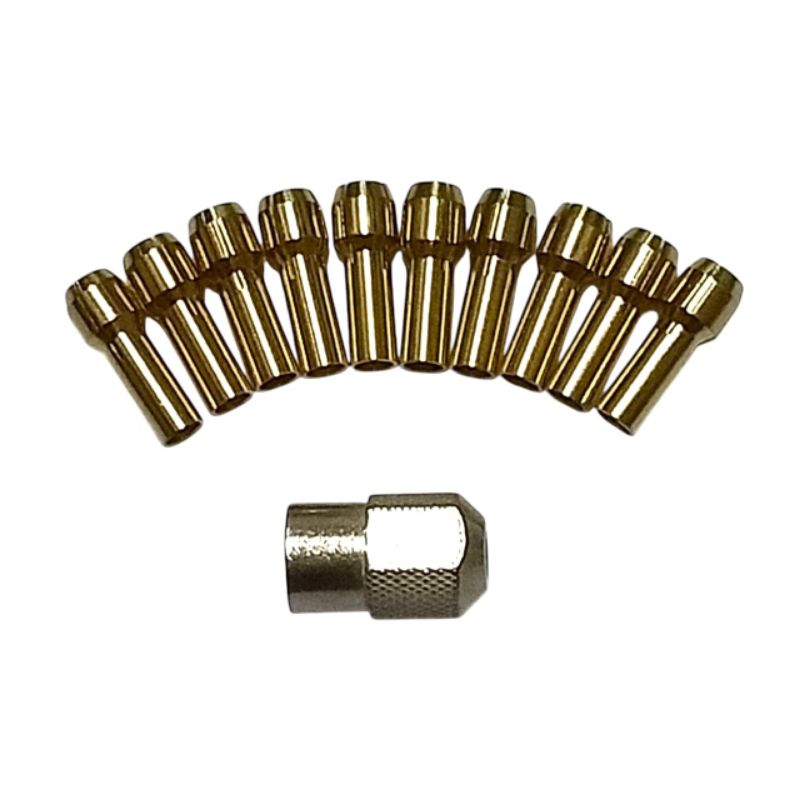 Kepala Bor Mini Chuck Collet Mini Drill Set 11 Pcs Taiwan Termurah