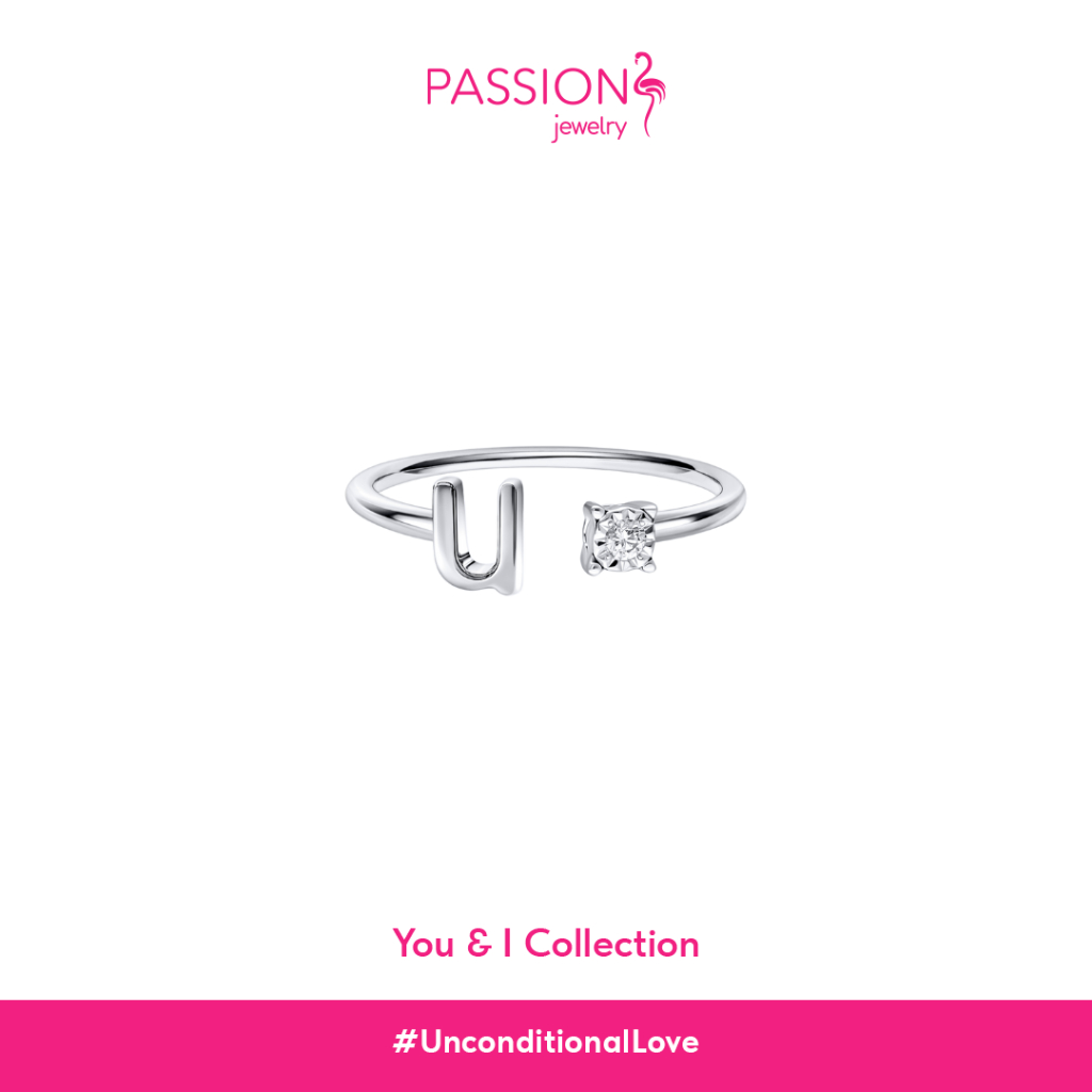 Passion Jewelry You & I Alphabet Ring