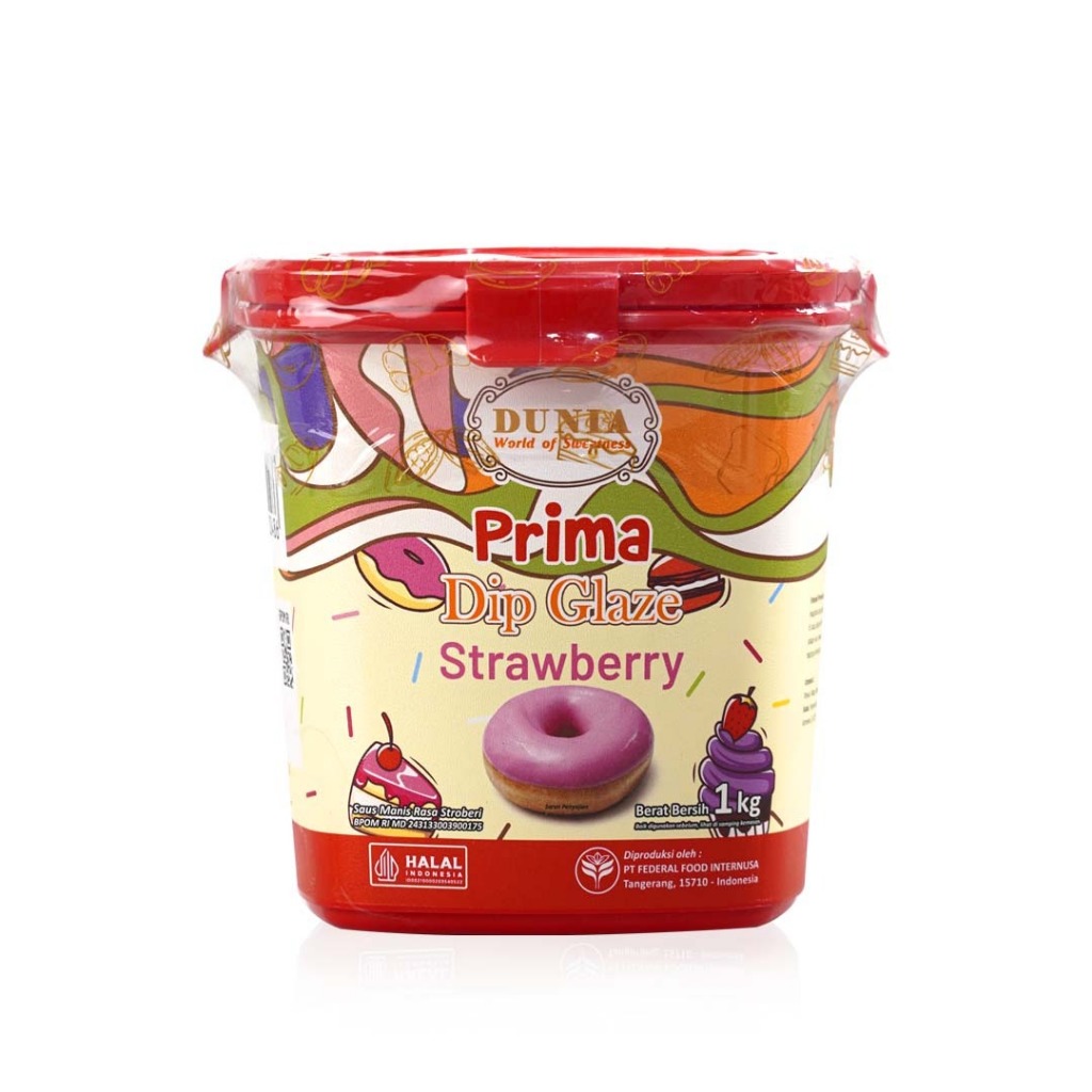 

Dunia Dip Glaze Strawberry 1kg
