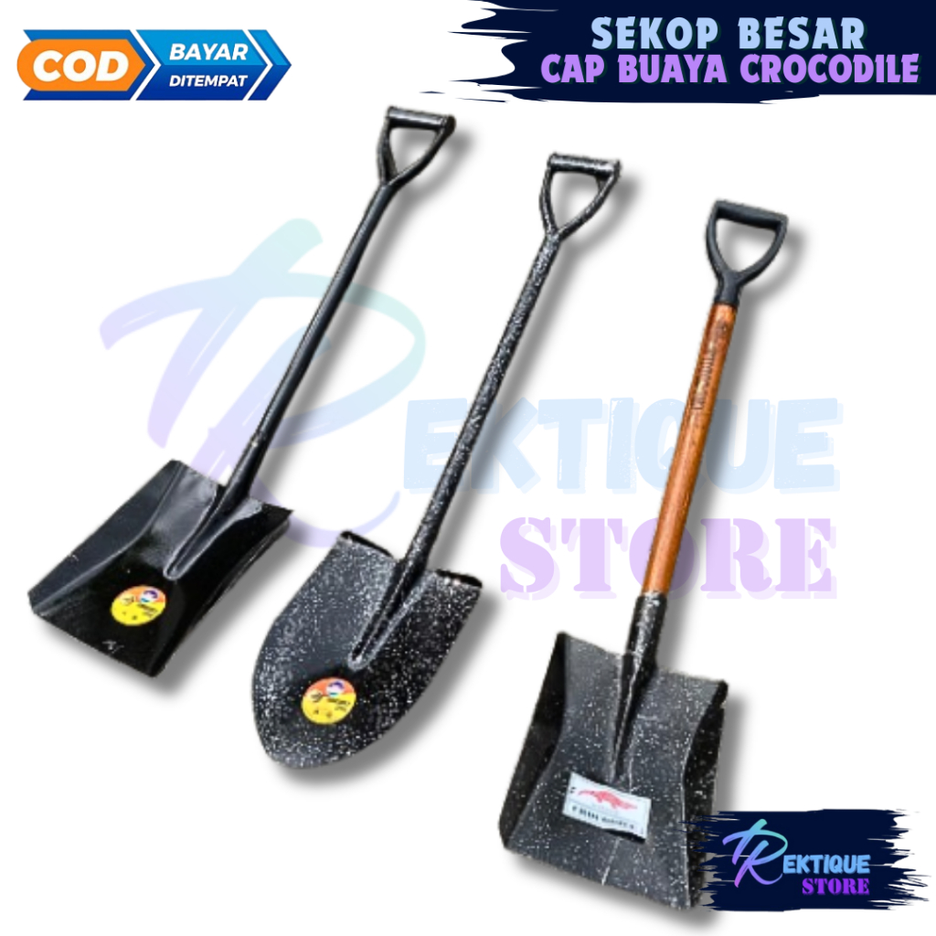 Sekop Buaya Crocodile Sekop Pasir Sekop Proyek Bangunan Sekop Tanah
