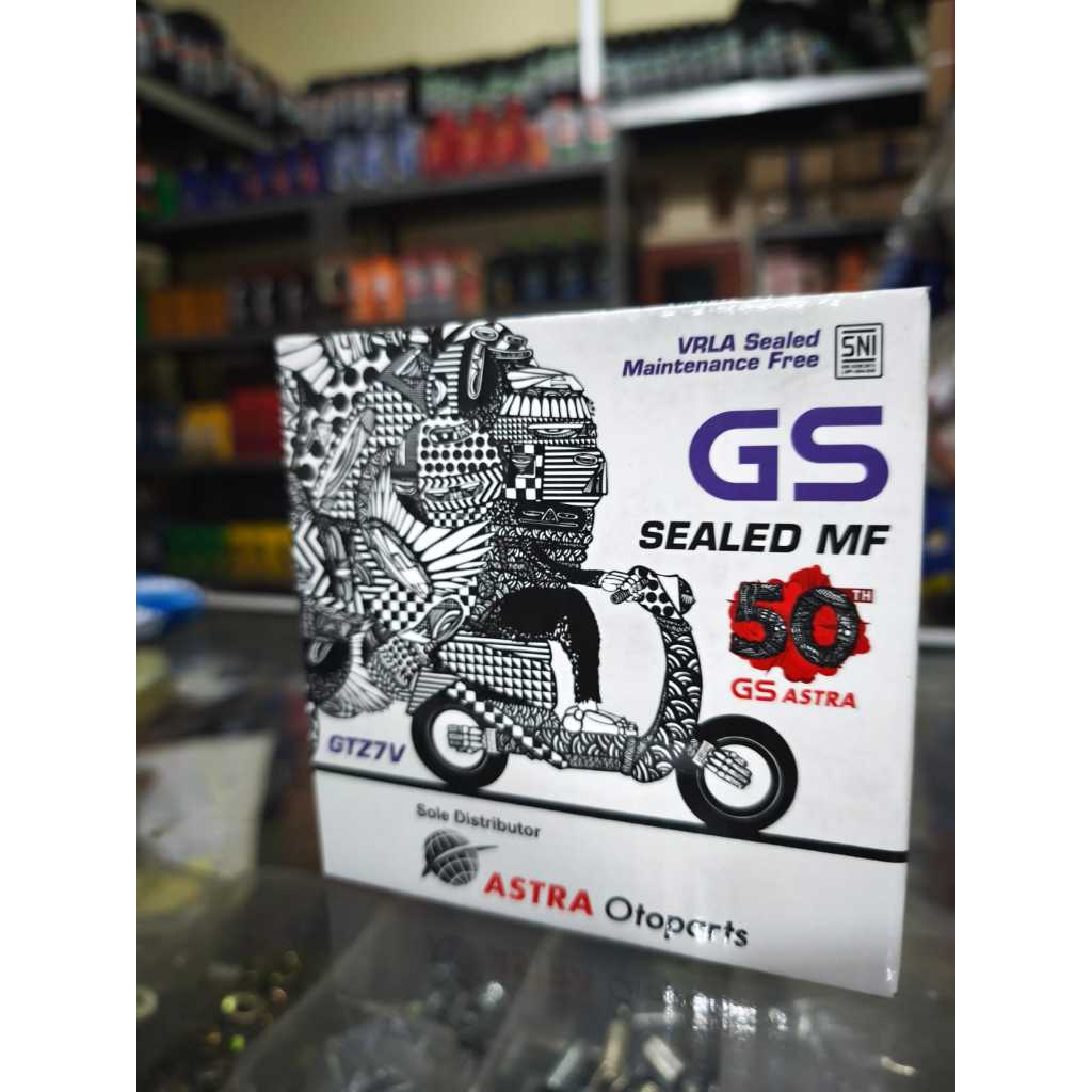 AKI GS ASTRA GTZ-7V ORIGINAL GS ASTRA UNTUK NMAX AEROX