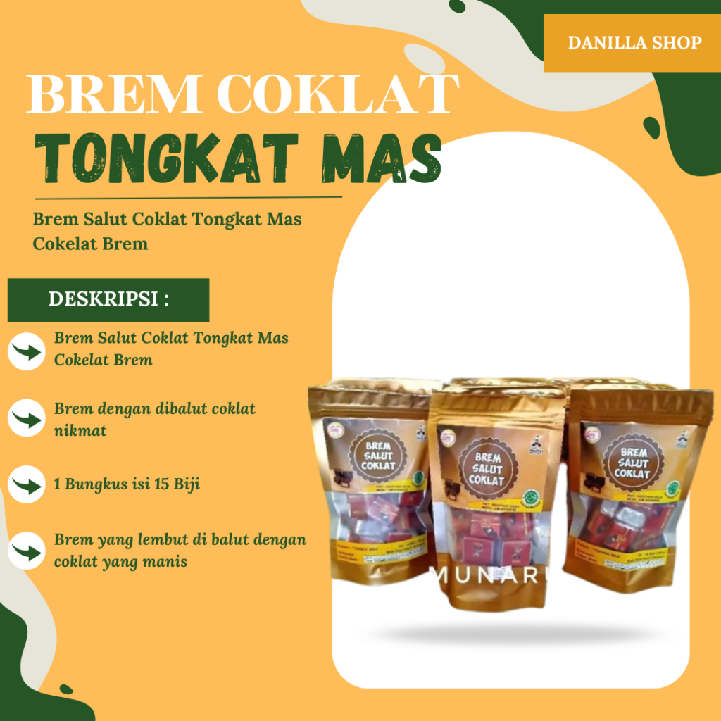 

Brem Salut Coklat Tongkat Mas Cokelat Brem Premium