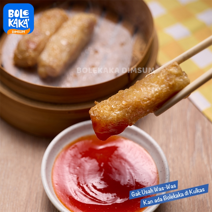 

Dimsum Lumpia Isi 20 pcs Bolekaka Dimsum