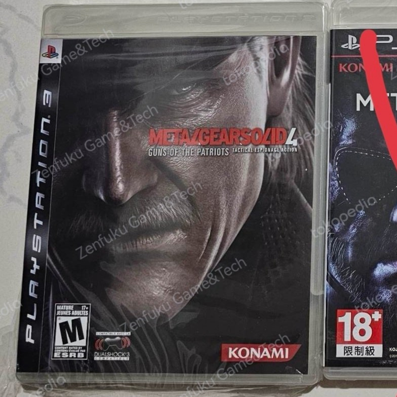 BD PS3 ORI Metal Gear Solid 4 PS3 Playstation 3 | Bluray Disk MGS4