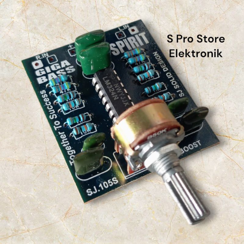 Kit Giga Bass Stereo Ic LM 324