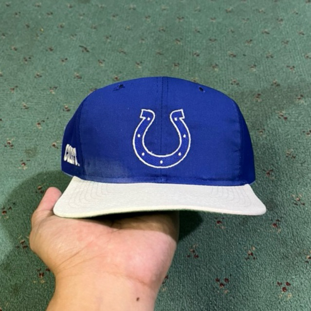 90s Indianapolis Colts Snapback Hat Cap Vintage Football NFL