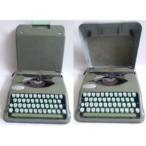 Original mesin ketik / mesin tik " HERMES " Classic design made in Swiss