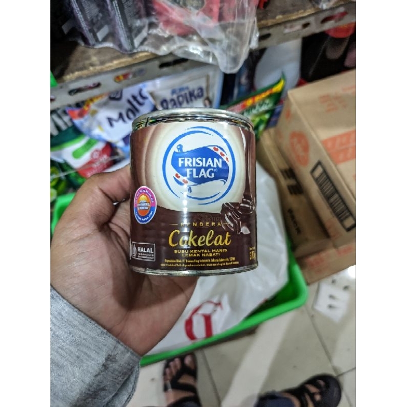 

Susu Bendera Kental Manis Kaleng Frisian Flag 370gr 370 gr gram
