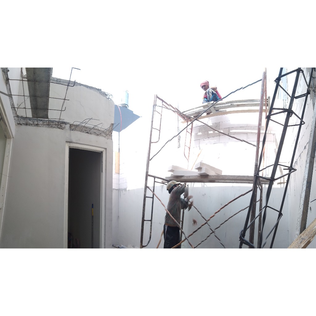 konsep renovasi rumah 2 lantai harga murah free gambar 3D