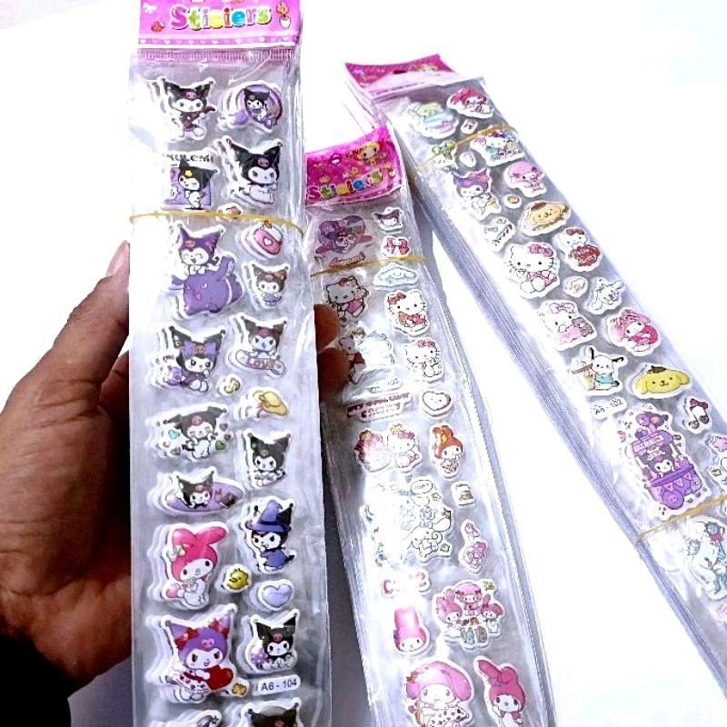 

J( J16 ) STIKER ANAK TIMBUL PANJANG/ STIKER ANAK TIMBUL / HARGA UNTUK 1 LEMBAR