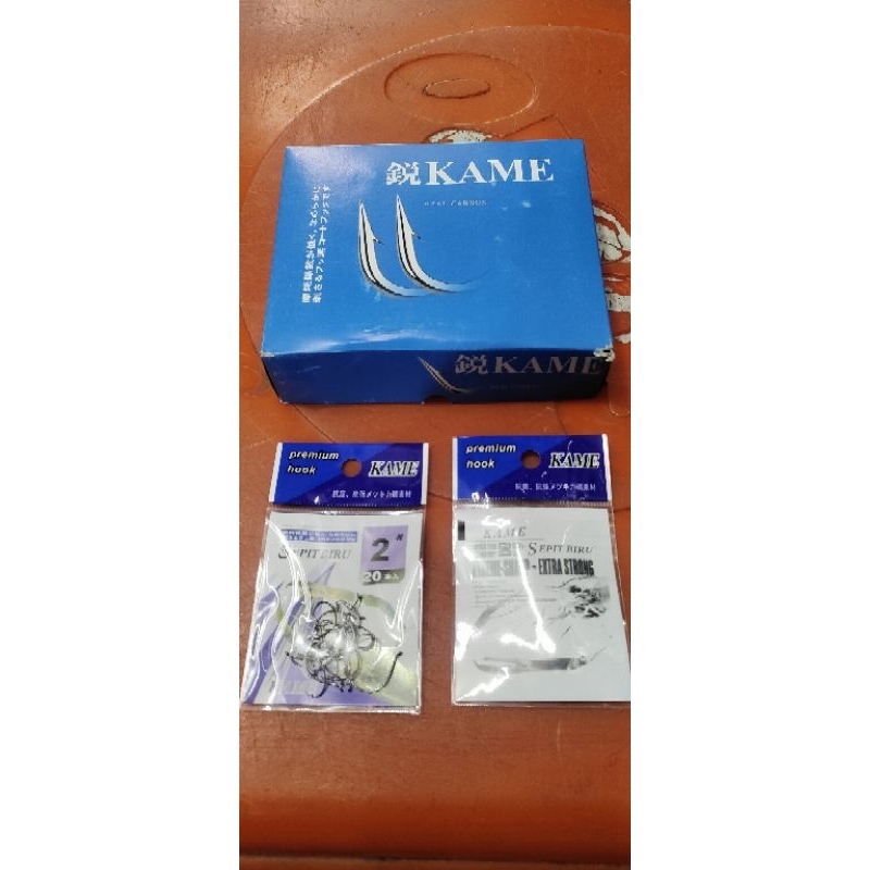 mata kail pancing UDANG sepit biru KAME 1045