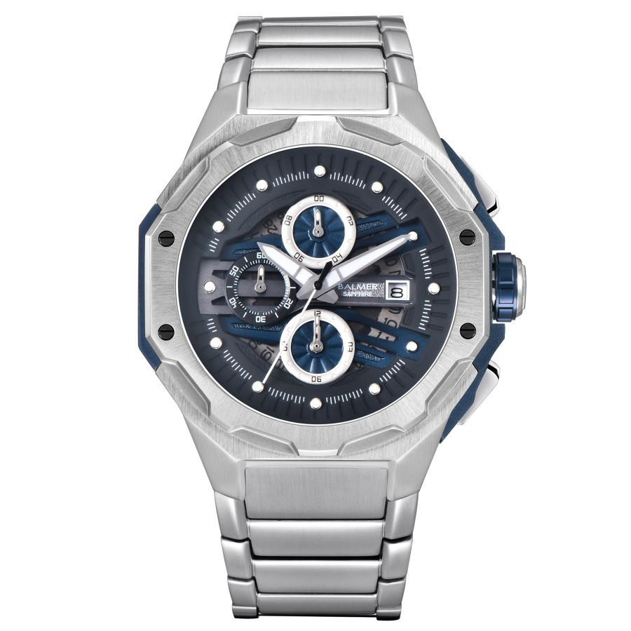 Jam Tangan Pria Balmer 8818 Original - Saphire Glass