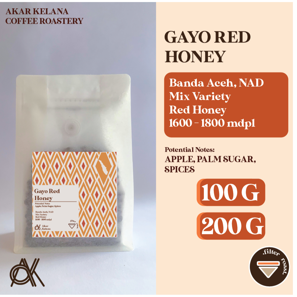 

Kopi Arabika Filter Gayo Red Honey