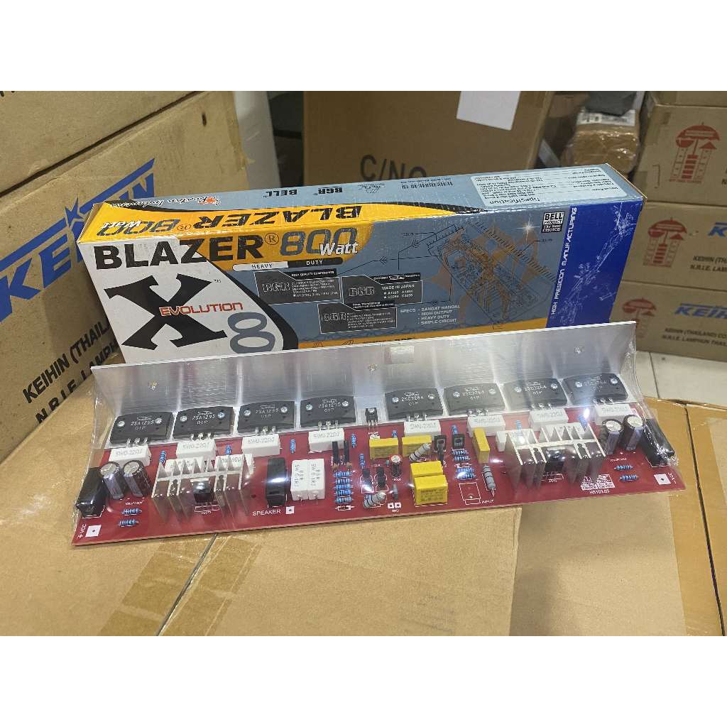 KIT POWER AMPLI AMPLIFIER BLAZER X8 800W BELL BGR ORIGINAL