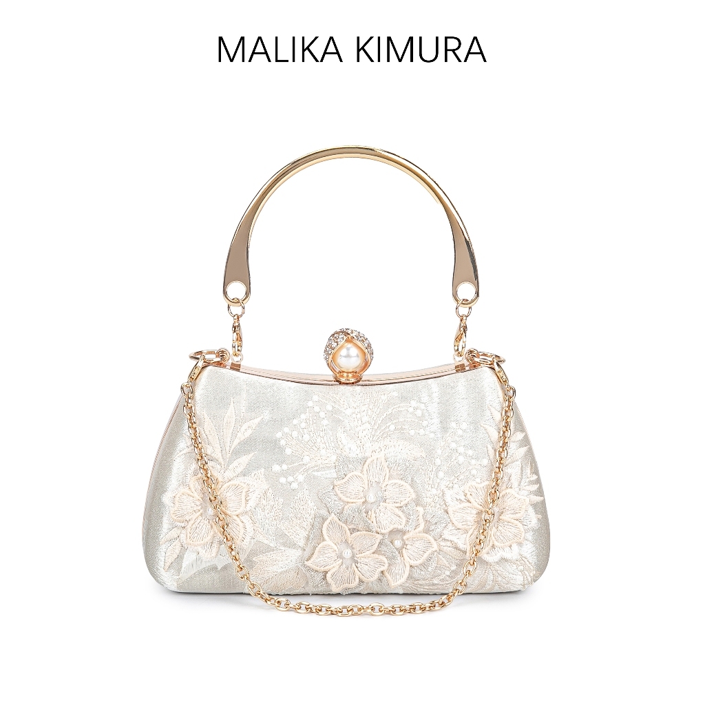 MALIKA KIMURA Tas Wanita Rantai & Clutch Pesta | Tangan / Cantik Kondangan / Fashion Bag