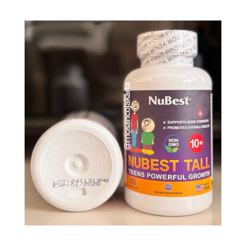 NuBest Tall 10+ Teens Powerful Growth 60 Capsules